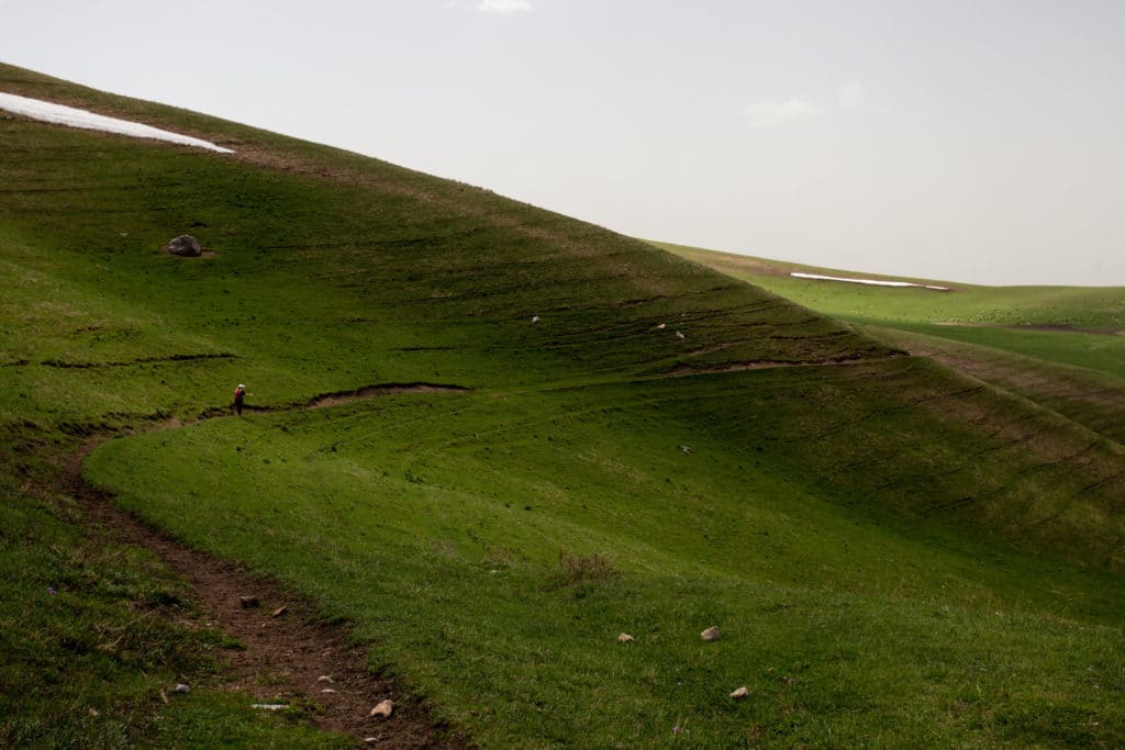 Hillside above Jolgolot village.