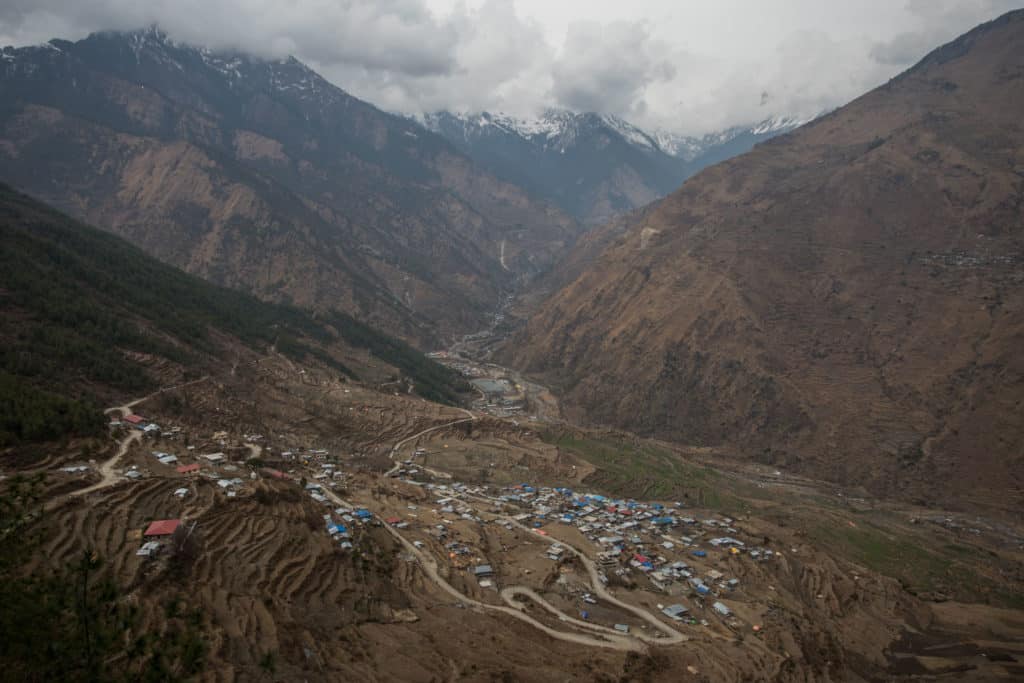 Goljung Village in Tamang