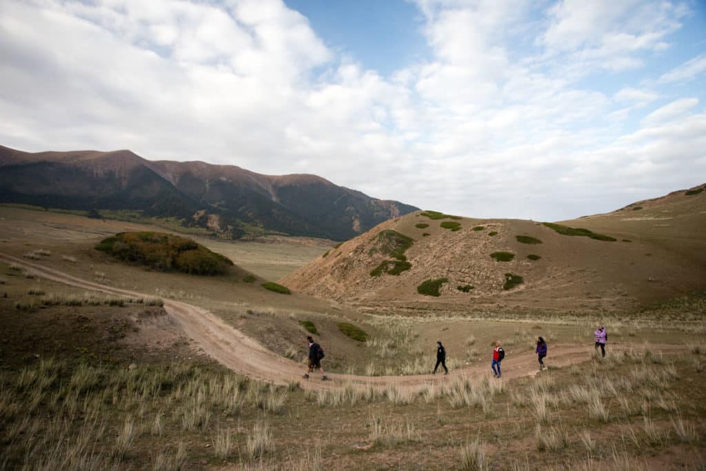 Hiking to Shatyly Panorama