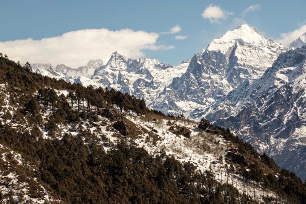 Himalayan View on Tamang Heritage Trail