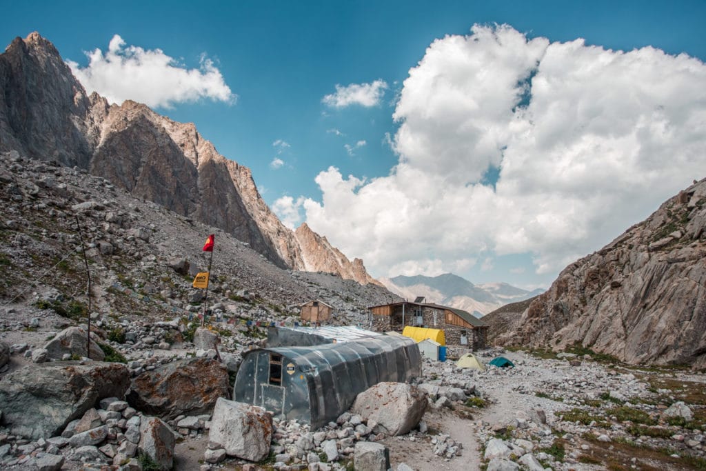 Ratsek Hut хижина рацека in Kyrgyzstan's Ala Archa National Park