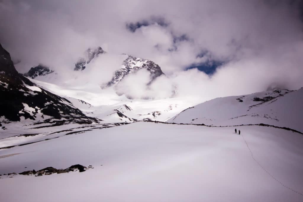 Snow in the Ala-Archa Valley