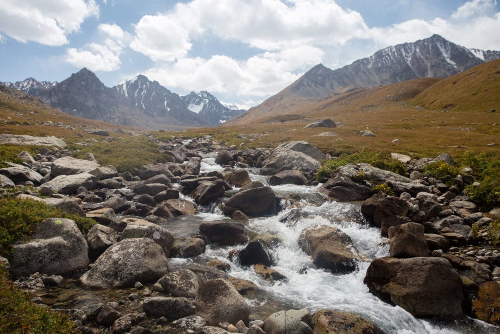 Stream in the Jergez Valley