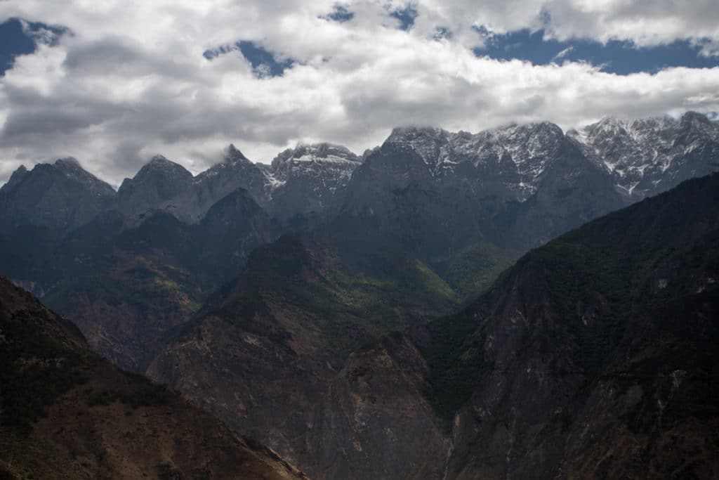 Jade Dragon Snow Mountain Panorama