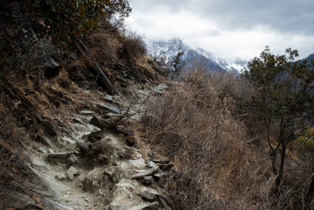 Tiger Leaping Gorge Rocky Pathway