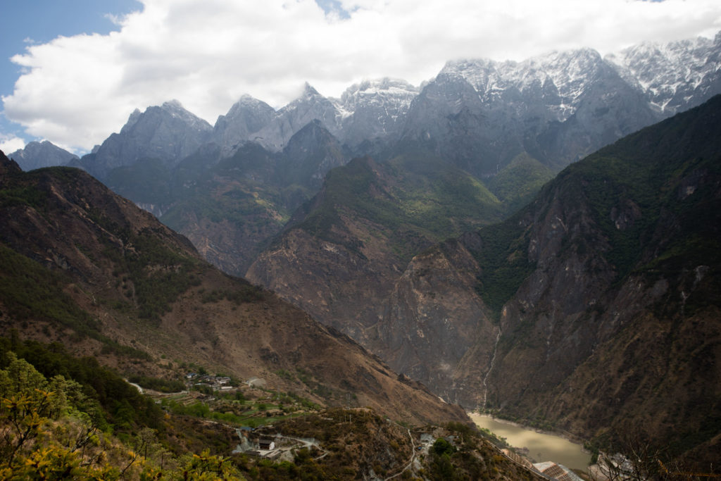 Tiger Leaping Gorge Village and River