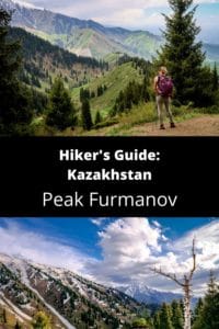 Hiking Peak Furmanov Kazakhstan Almaty