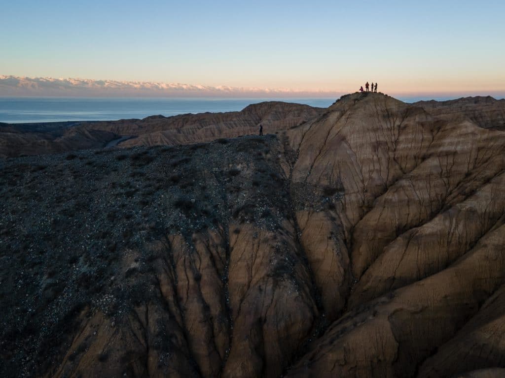 Ak Sai Canyons Issyk Kol Sunset