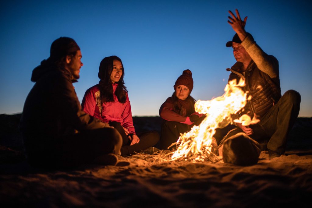 Campfire at Ak Sai Canyon