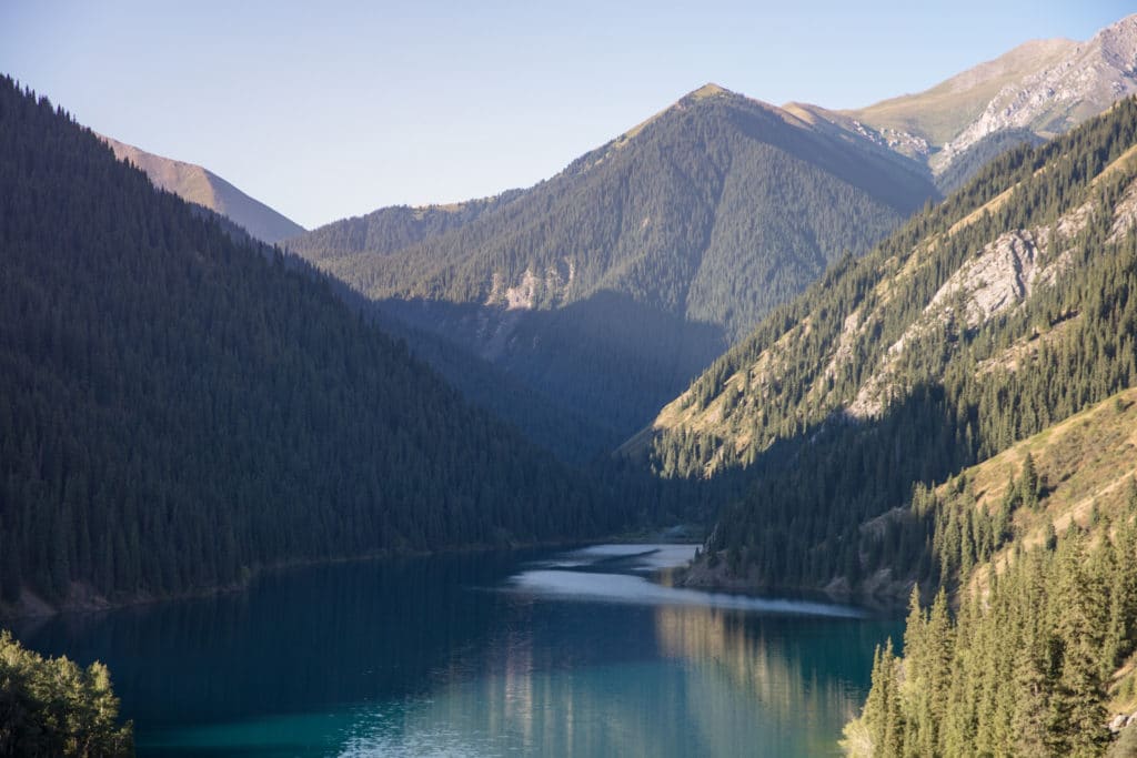 High View of Kolsai Lakes