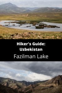 Hiker's Guide to Uzbekistan: Fazilman Lake Loop