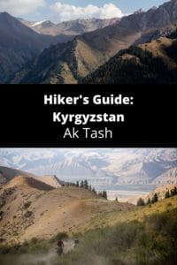 Hiker's Guide to Kyrgyzstan: Ak Tash (Naryn Oblast)