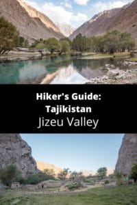 Hiker's Guide to Tajikistan: Jizeu Valley