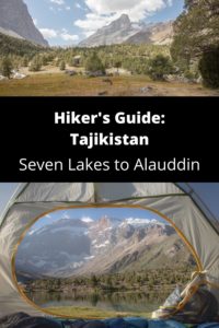 Hiker's Guide to Tajikistan: Seven Lakes to Alauddin