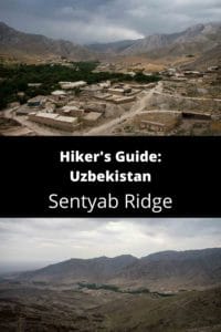 Hiker's Guide to Uzbekistan: Sentyab Ridge Loop