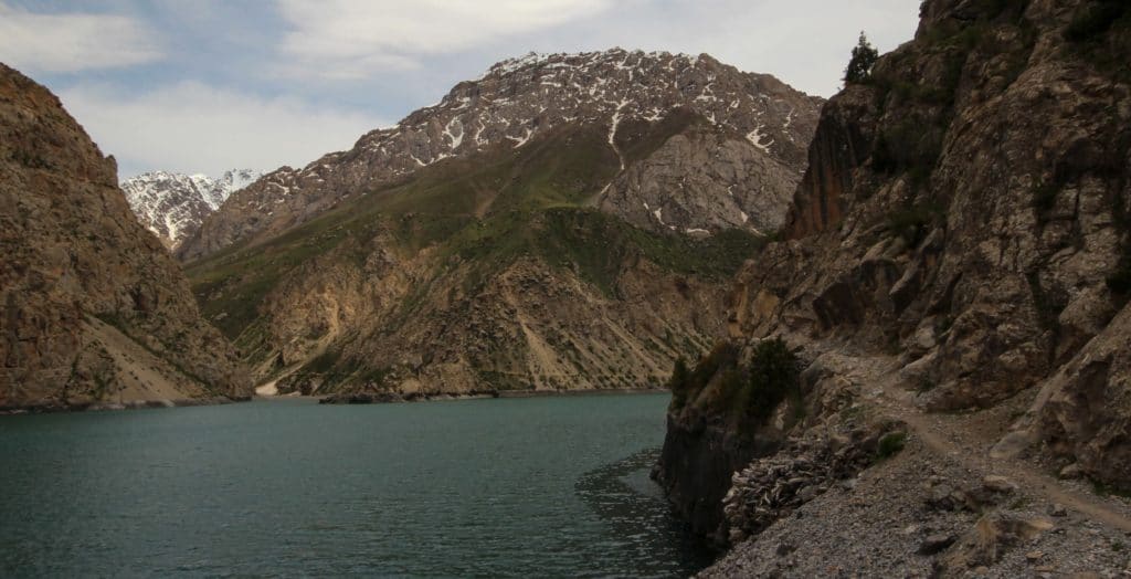 Hiking above Haft Kul Seventh Lake