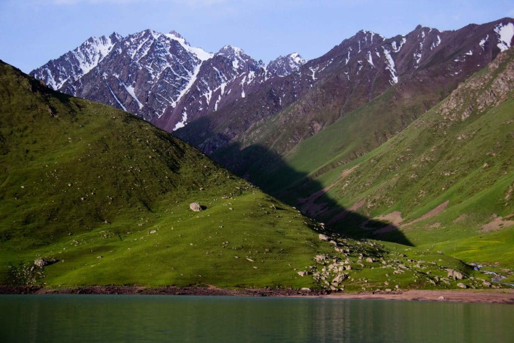 Kol-Tor Lake and Mountains