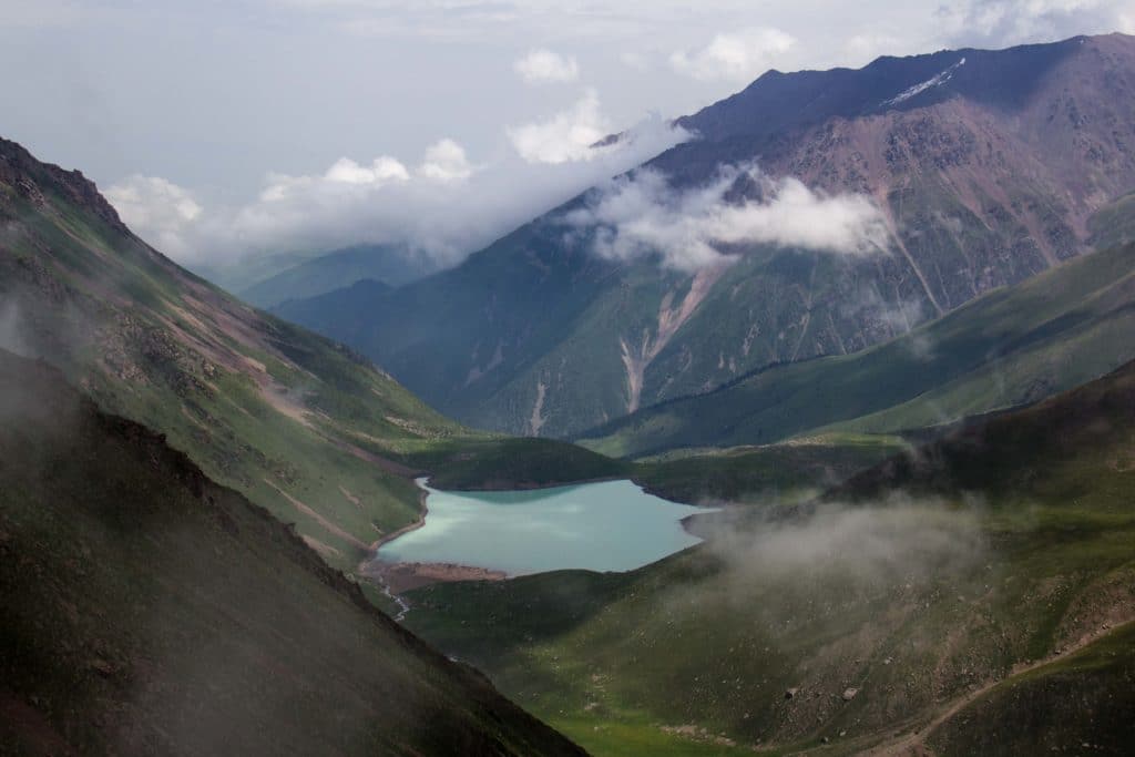 Kol-Tor Lake seen from a Ridge to the Southwest