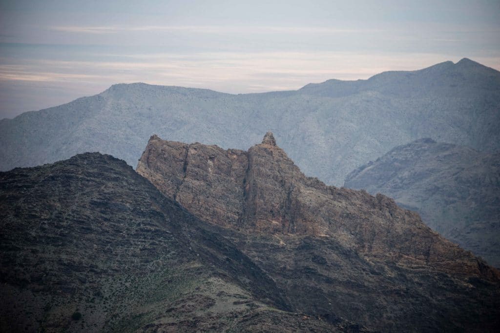 Mountain views on the descent from Fazilman Lake