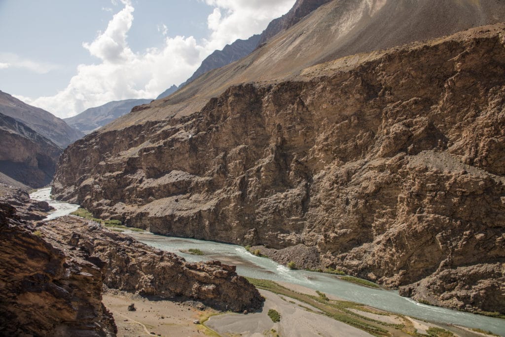 Murghab River from Above