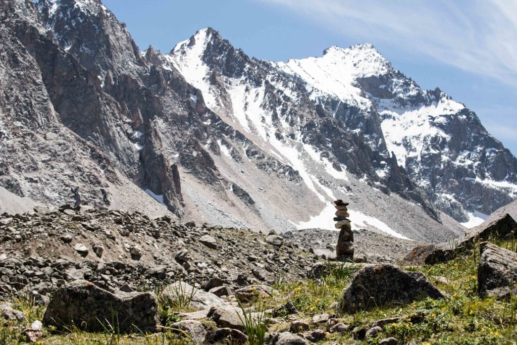 Rock Cairn in the Adygene Valley
