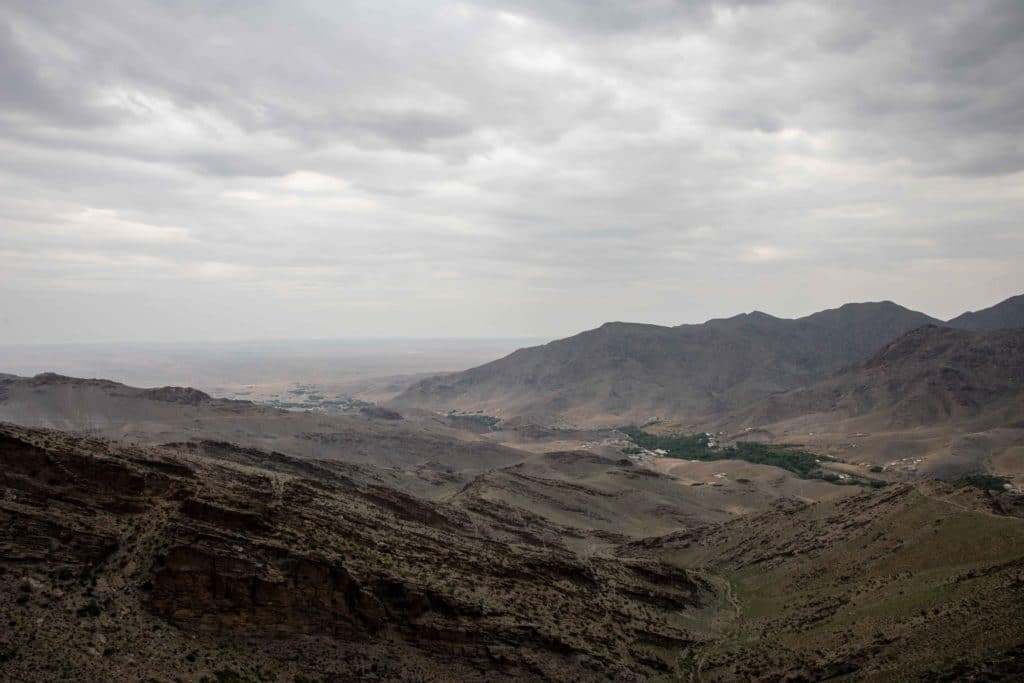 Sentyab Village seen from the Sentyab Ridge