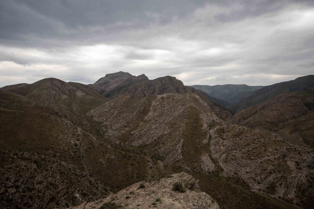 View from Sentyab Ridge