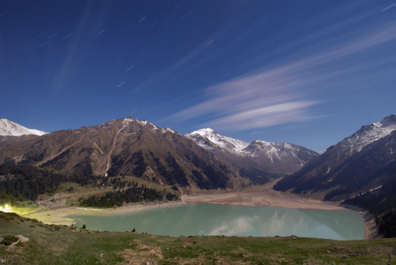 Big Almaty Lake at Night