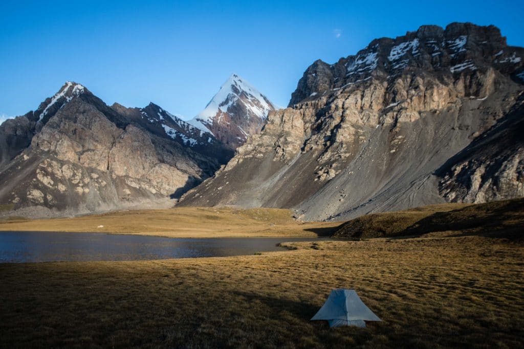 Camping at At Jailoo Lake