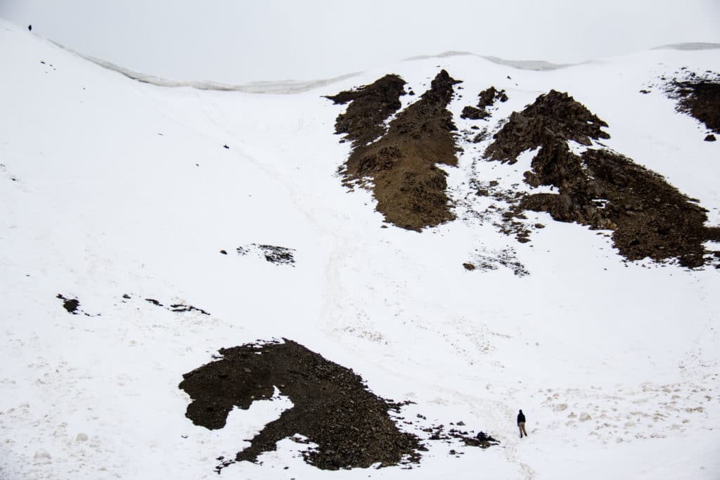 Descending from Alakol Pass