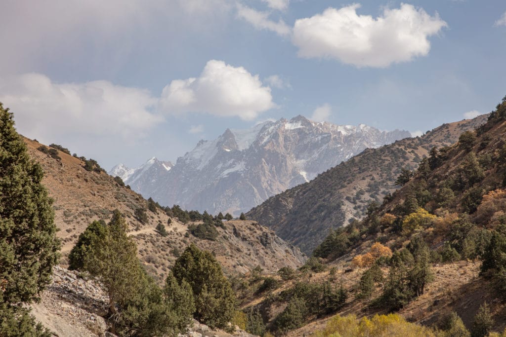 Dukdon Range in Tajikistan's Fann mountains