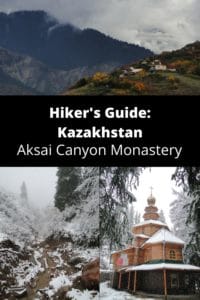 Hiker's Guide to Kazakhstan: Aksai Canyon Monastery