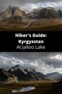 Hiker's Guide to Kyrgyzstan: At Jailoo Lake