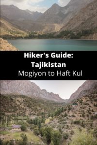 Hiker's Guide to Tajikistan: Mogiyon to Haft Kul