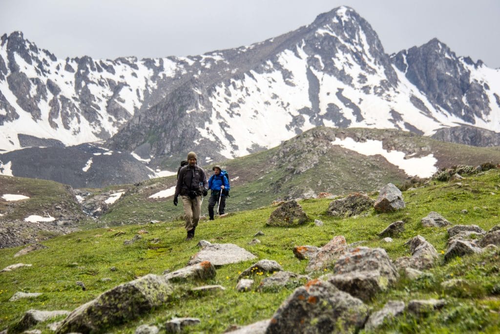 Hiking from Alakol Lake to Altyn Arashan