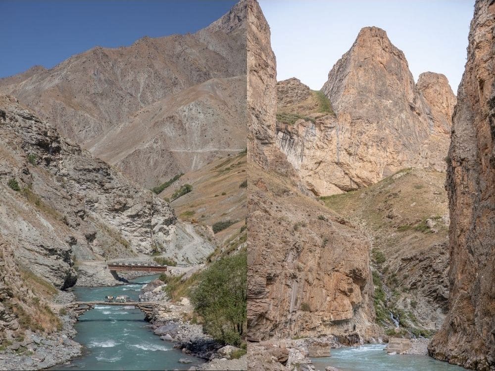 Kashi and the Yagnob River Canyon