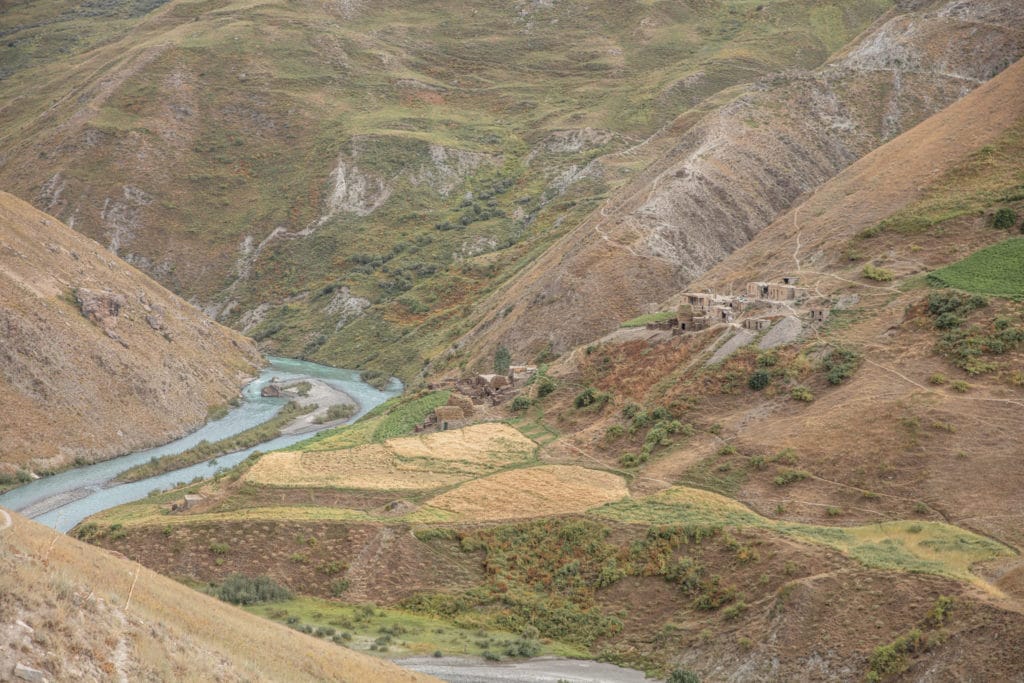 Padipast village in the Yagnob Valley