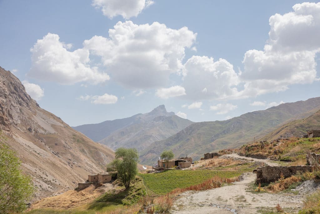 Pskon village in the Yagnob Valley