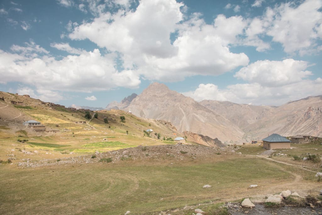Soimargurzor Village on Mogiyon to Haft Kul trek