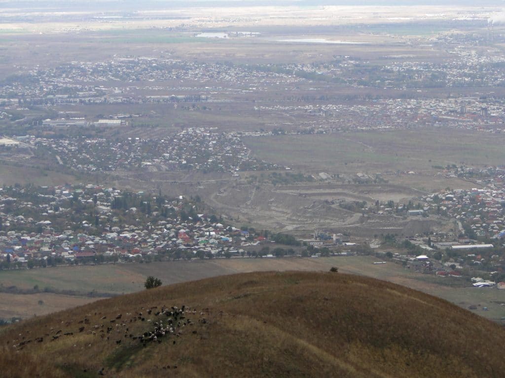View down towards Koklaisay village