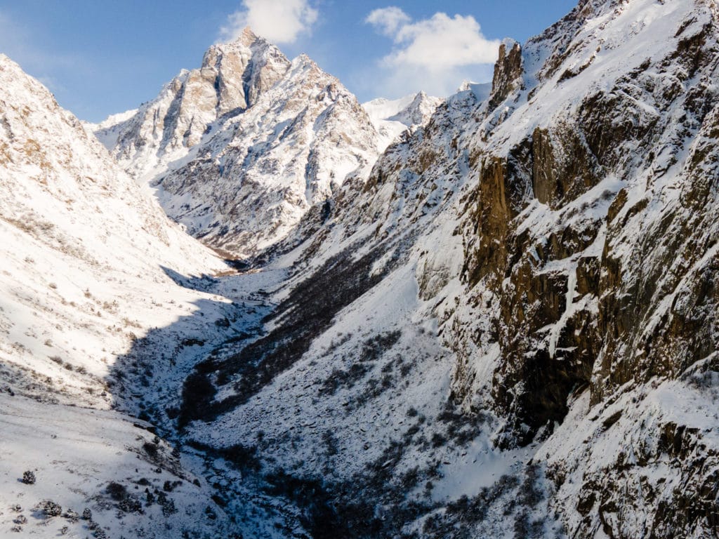 Winter View of Sokuluk Valley