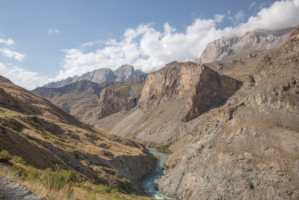 Yagnob Valley Dramatic Mountains