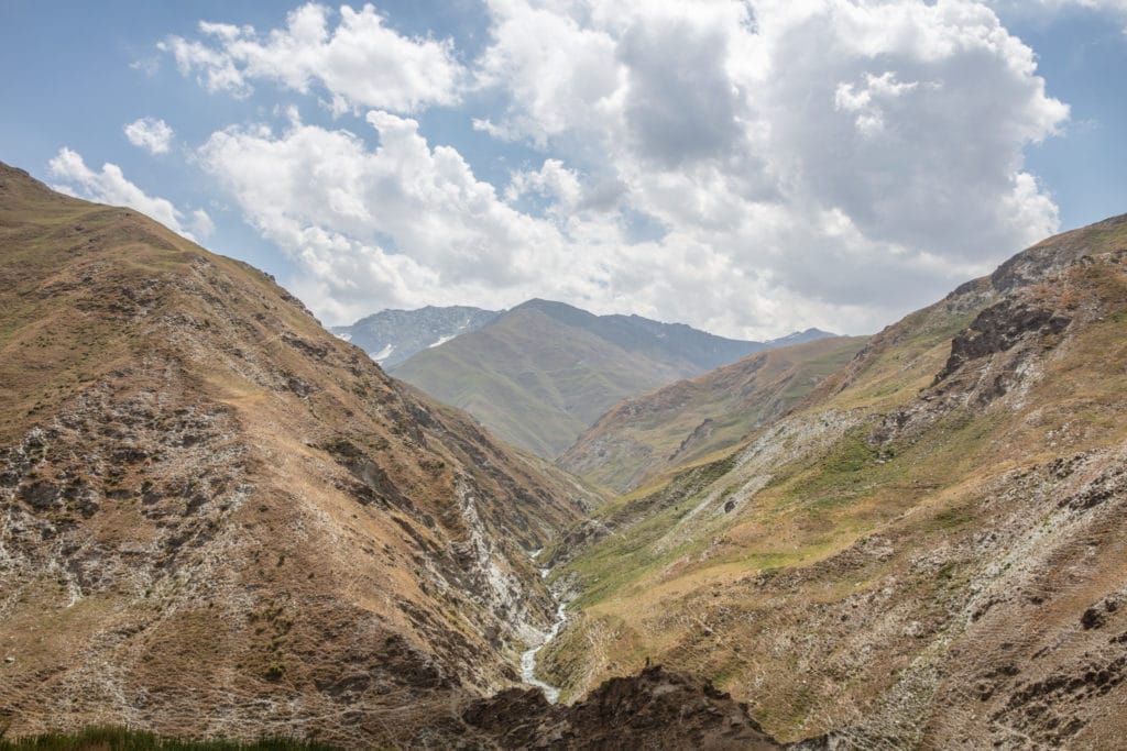 Yagnob Valley Rugged Mountains