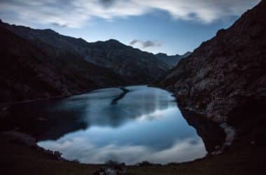 Night at Kol Tor Lake in Kyrgyzstan's At Bashi Valley