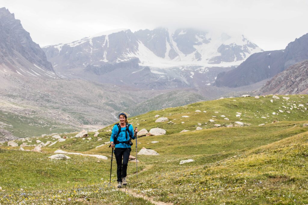 Walking in Chok-Tal Valley