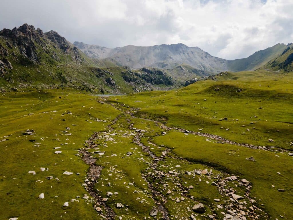 Hiking to Kol Tor Lake in Issyk Kul Jergez