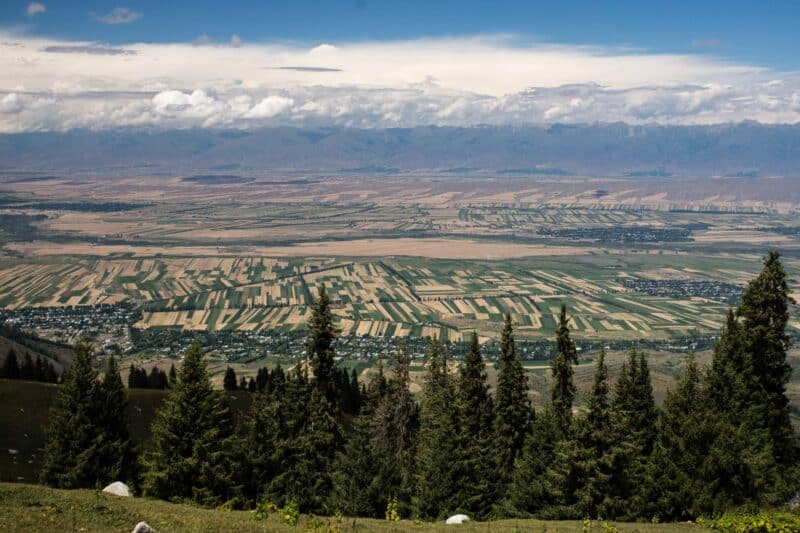 Panorama over Jergez