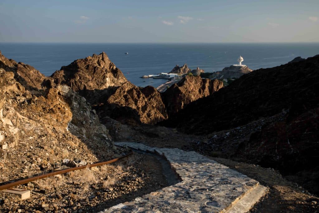 Muttrah Loop Trail Beginning