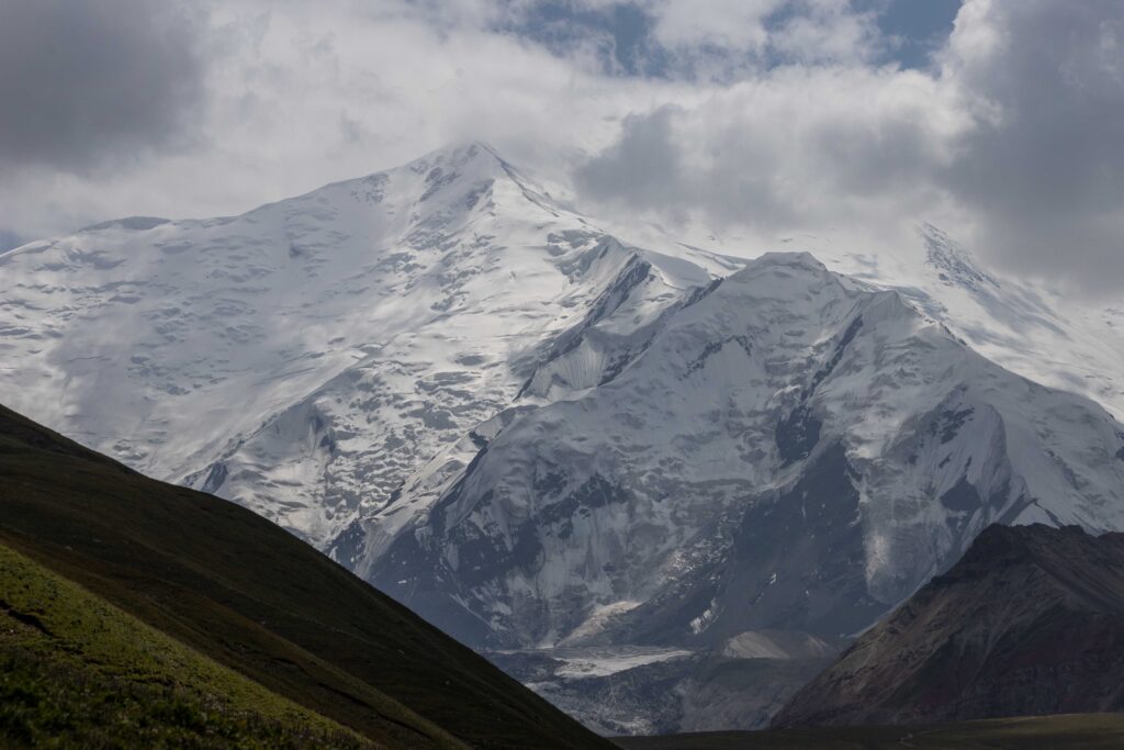Peak Lenin from Tulpar-Köl Panorama
