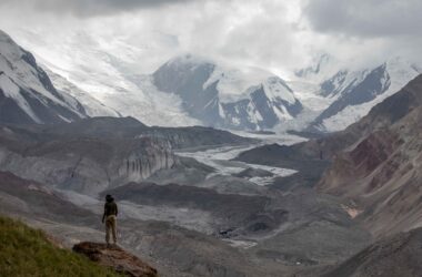 Tulpar-Köl Panorama Viewpoint in Kyrgyzstan